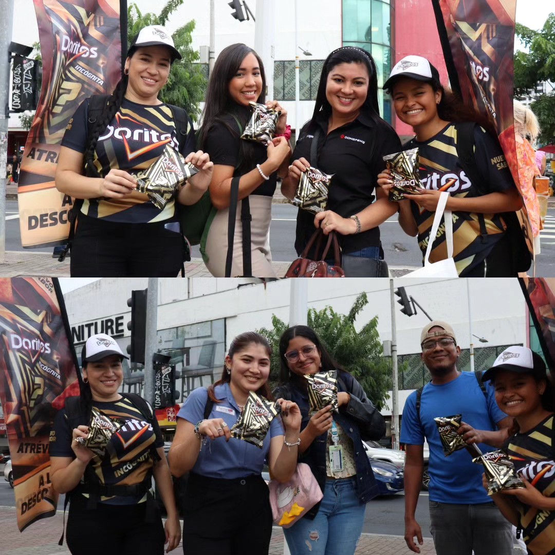 Promotores Frito Lay activacion sampling BTL